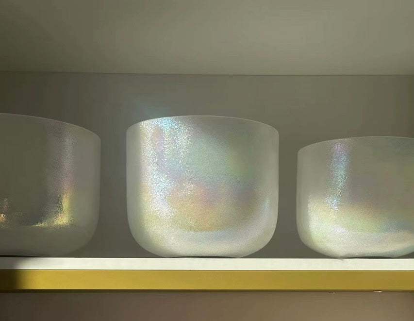 Selenite Infused Celestial singing bowl