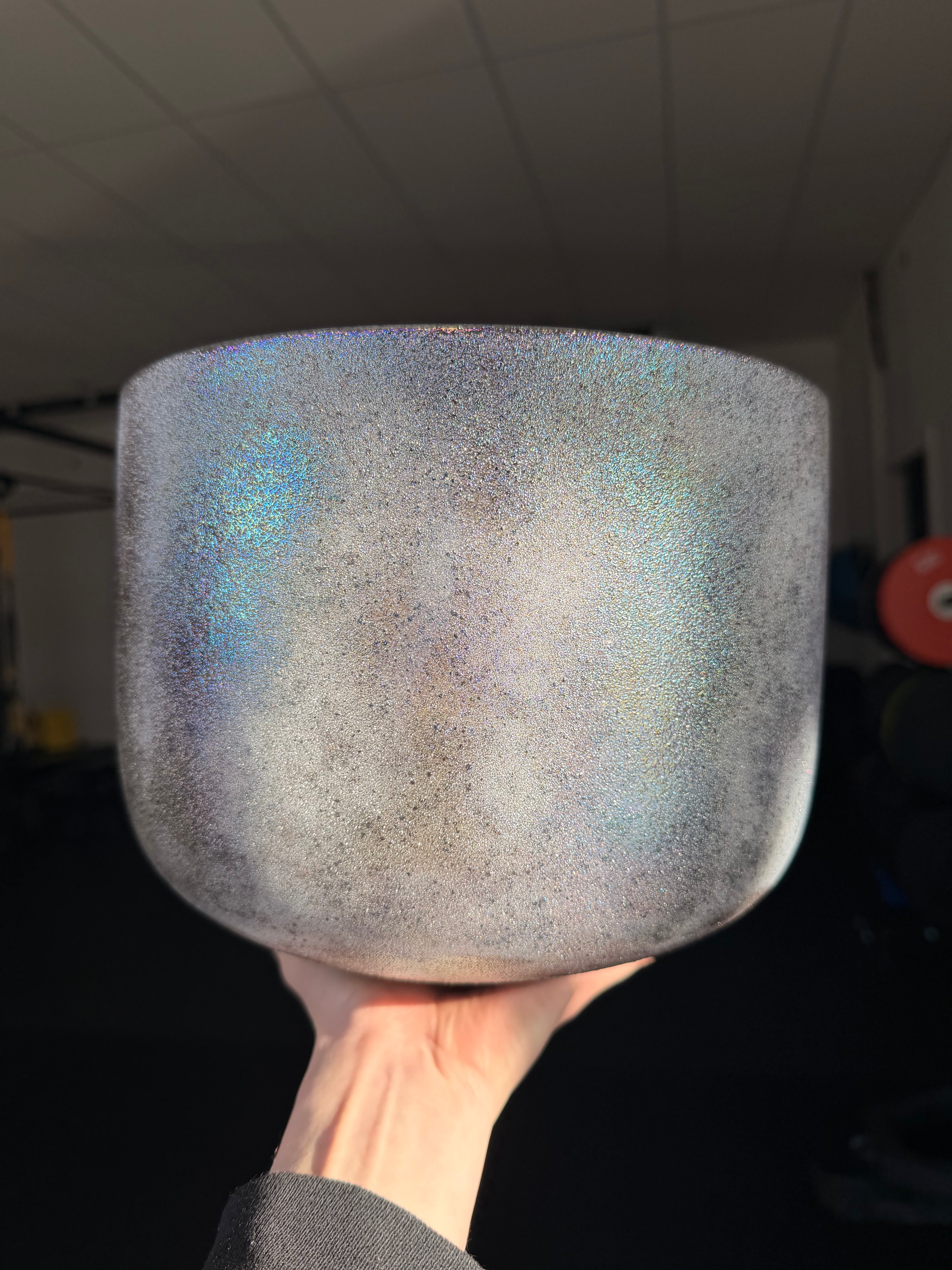 Obsidian Infused Celestial singing bowl